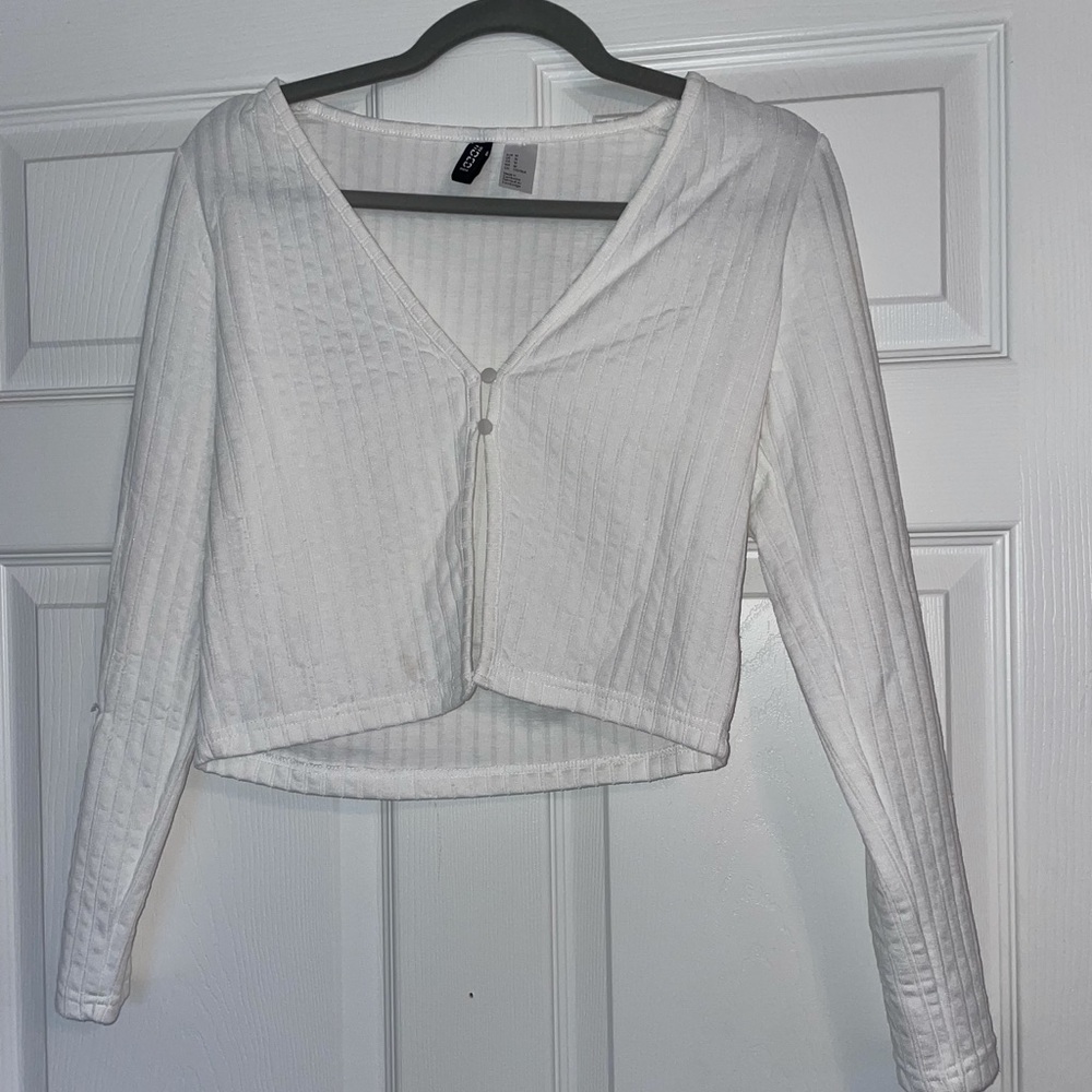Divided White Blouse
